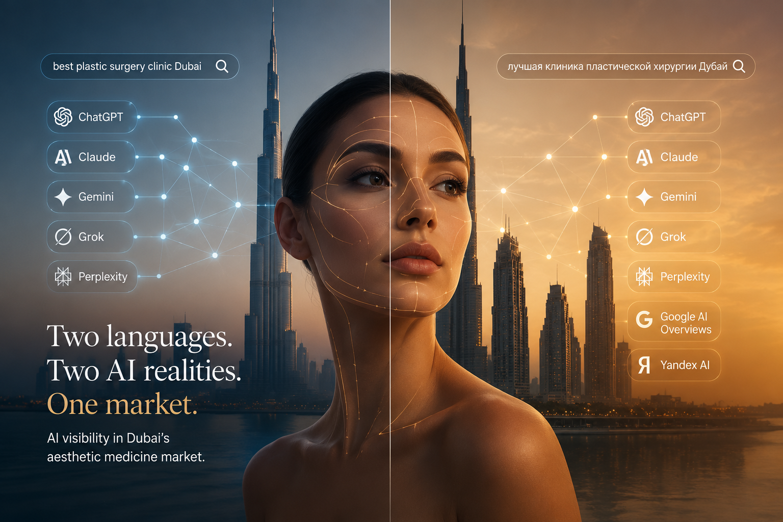 GEO for Dubai Plastic Surgery Clinics: What 500 AI Responses Reveal